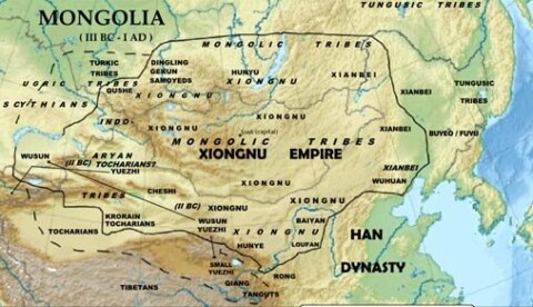 Монголын хамгийн анхны төр улс хэдэн онд байгуулагдсан бэ?