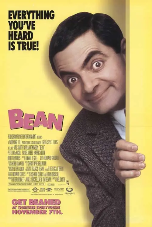 1997 онд нээлтээ хийсэн «Bean» киноны постер