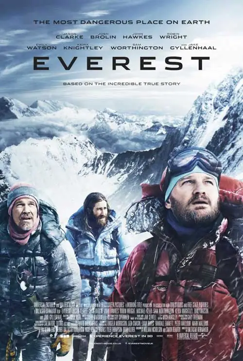 2015 онд нээлтээ хийсэн «Everest» киноны постер