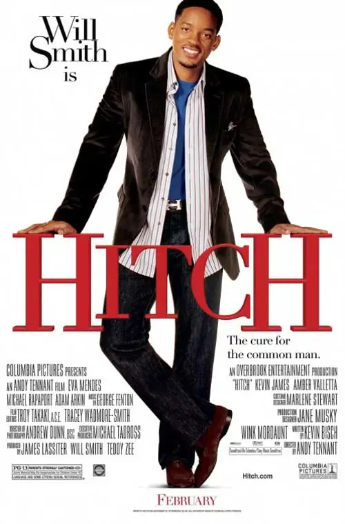 2005 онд нээлтээ хийсэн «Hitch» киноны постер