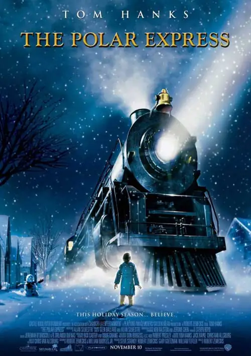 2004 онд нээлтээ хийсэн «The Polar Express» киноны постер