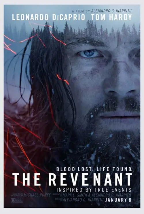 2015 онд нээлтээ хийсэн «The Revenant» киноны постер