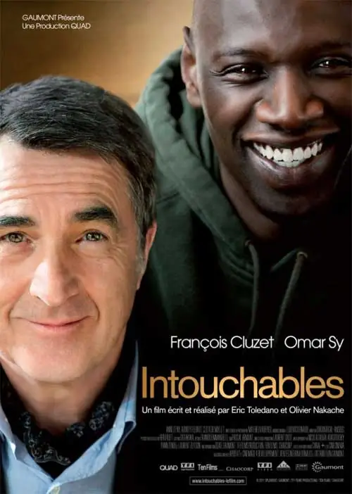 2011 онд нээлтээ хийсэн «The Intouchables» киноны постер