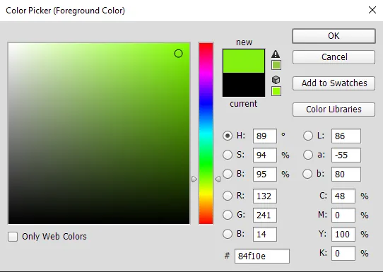 Фотошоп дээр хэрхэн өнгөний кодыг ашигладаг тухай (цайвар дэвсгэртэй)